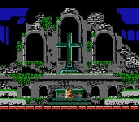 une photo d'Ã©cran de Castlevania 3 - Dracula s Curse sur Nintendo Nes